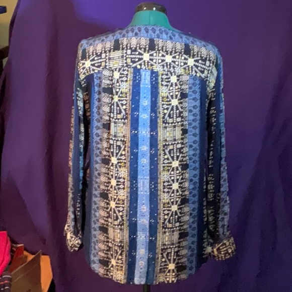 Nine West Jeans Bohemian style Women’s Blouse - Picture 2 of 6